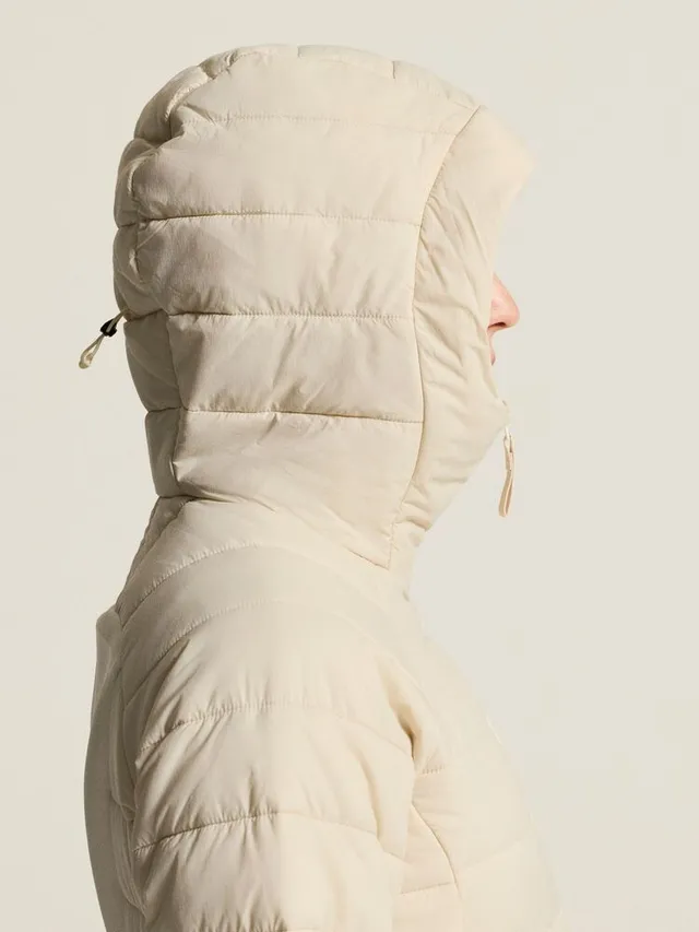 Craft Dame Anorak Nor Thermal Hood S Varm komfort for kalde dager-Tofu 