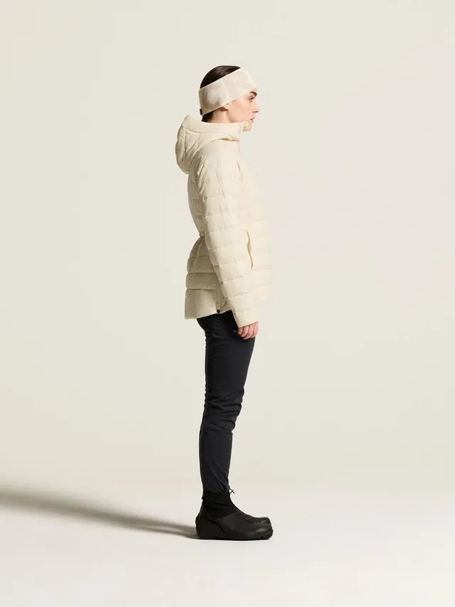 Craft Dame Anorak Nor Thermal Hood S Varm komfort for kalde dager-Tofu 