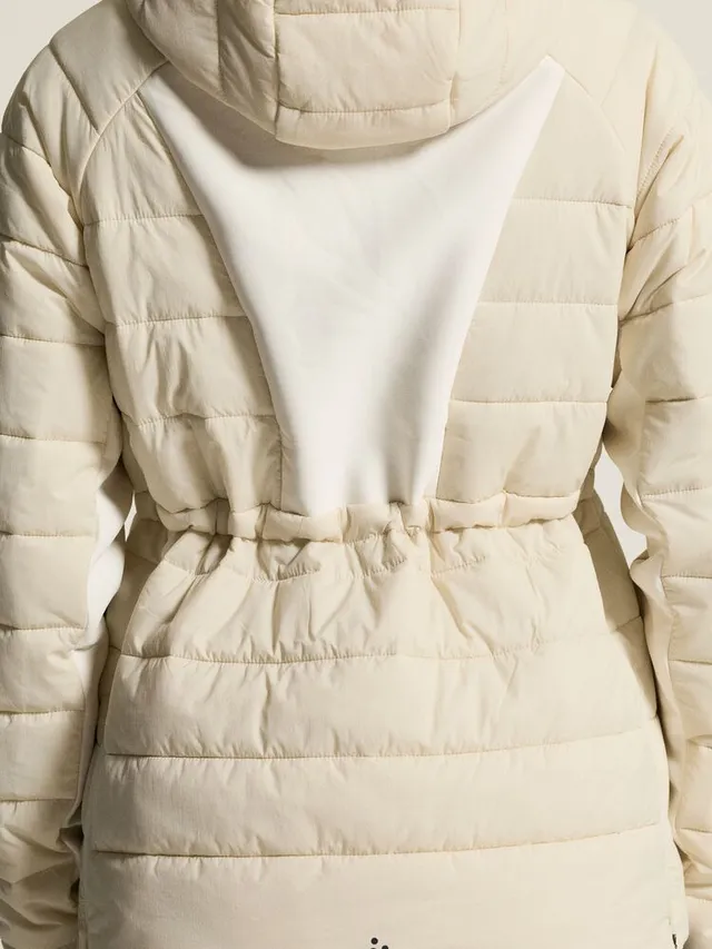 Craft Dame Anorak Nor Thermal Hood S Varm komfort for kalde dager-Tofu 