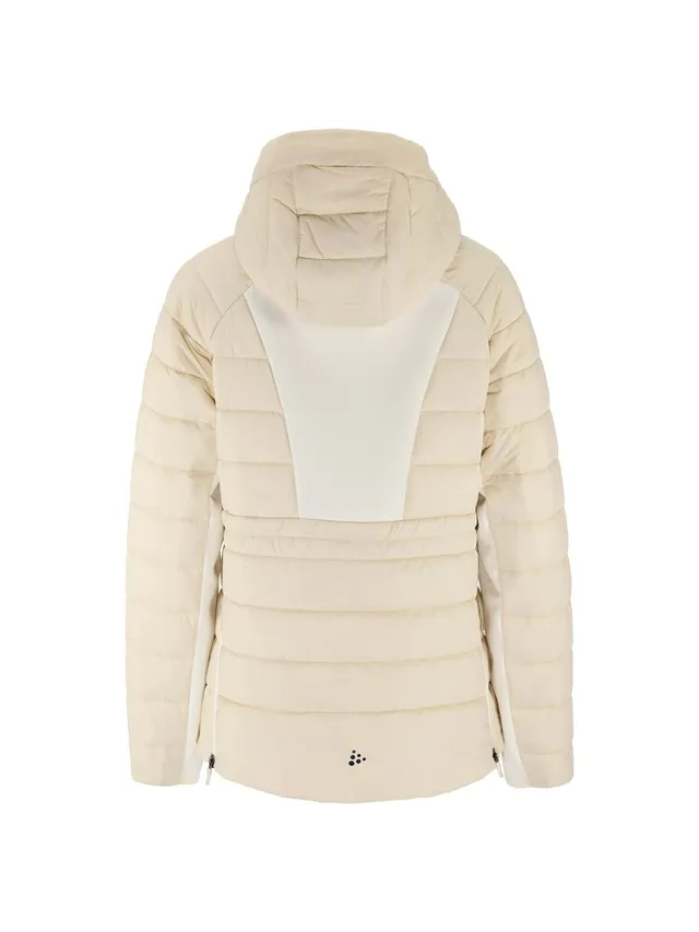 Craft Dame Anorak Nor Thermal Hood S Varm komfort for kalde dager-Tofu 