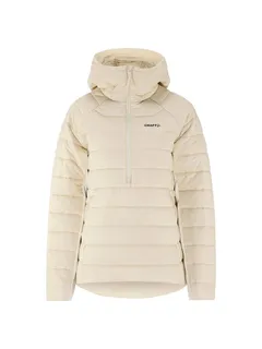 Craft Dame Anorak Nor Thermal Hood S Varm komfort for kalde dager-Tofu
