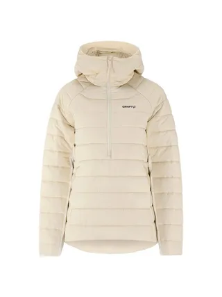 Craft Dame Anorak Nor Thermal Hood Varm komfort for kalde dager-Tofu