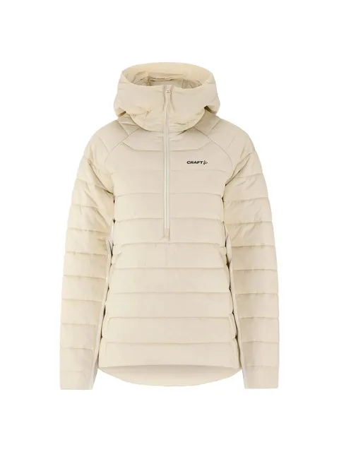 Craft Dame Anorak Nor Thermal Hood Varm komfort for kalde dager-Tofu