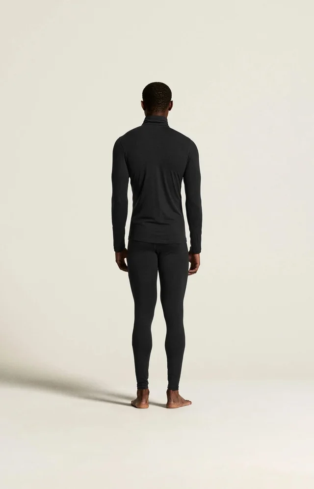 Craft Herre Bukse Wool 95 M 95 % merinoull, 100 % komfort-Black/Mel 