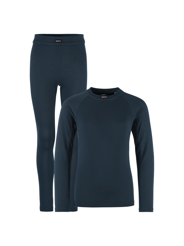 Craft Jr Thermal Baselayer Set 2 146/152 Perfekt som innerste lag-Night 