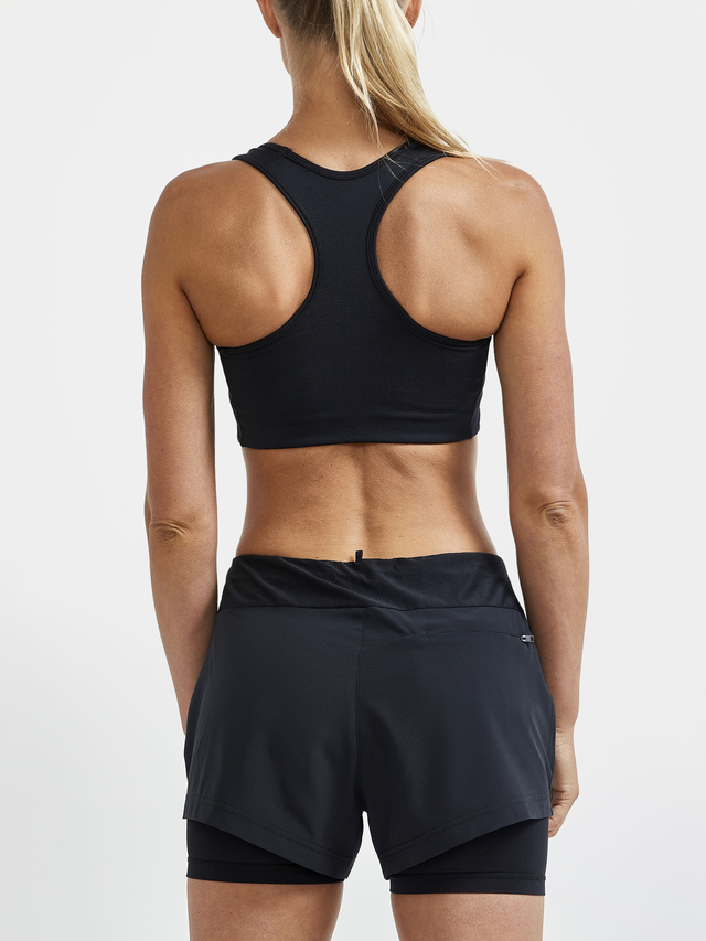 Craft Dame Sports-Bh Classic M En sikker treningsfavoritt-Black 