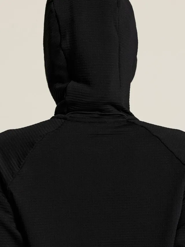 Craft Dame Trøye Subz Light Hood L Behagelig når tempraturen synker-Black 