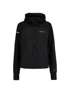 Craft Dame Trøye Subz Light Hood L Behagelig når tempraturen synker-Black