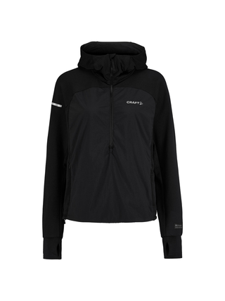 Craft Dame Trøye Subz Light Hood Behagelig når tempraturen synker-Black