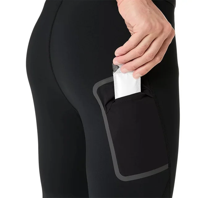 Asics Herre Tights Winter Road L Varm løpetights- BLACK 