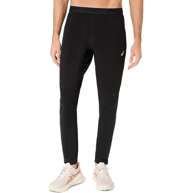 Asics Herre Bukse Road Winter L Bukse for vinterløping-BLACK 