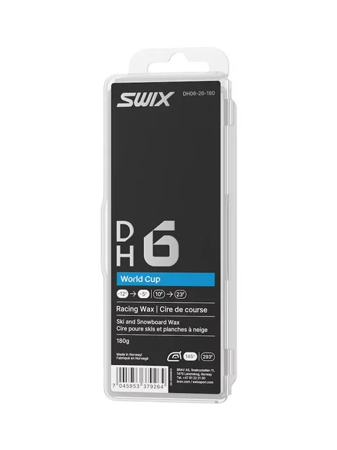 Swix DH6 World Cup Glider -12-5°C 180 G Racingglider for kaldføre