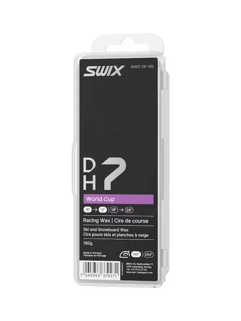 Swix DH7  World Cup Glider -8-2°C 180 G Racingglider for fuktig kald snø