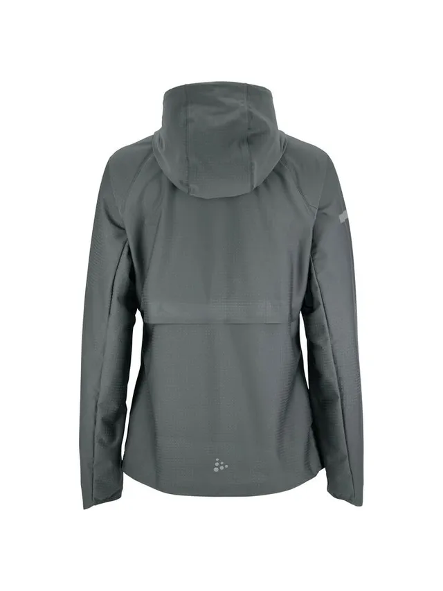 Craft Dame Jakke Pro Hydro 3 M Vanntett løpejakke-Norit/Grey 