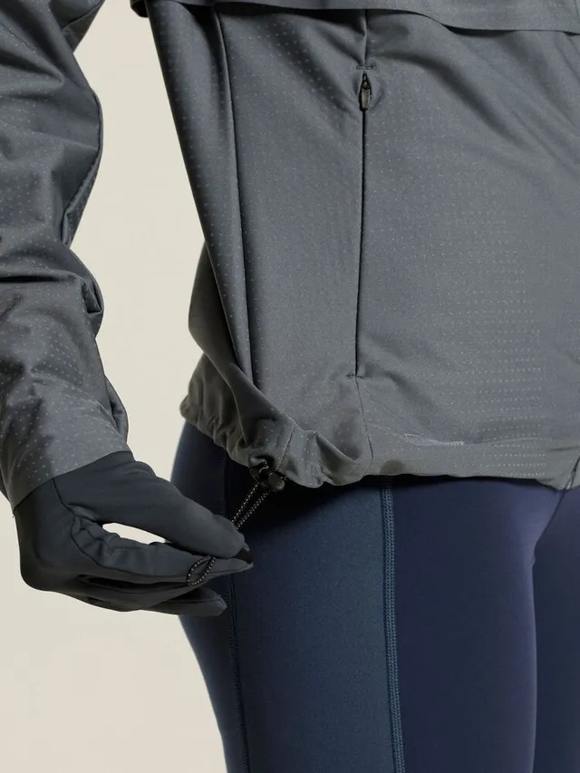 Craft Dame Jakke Pro Hydro 3 M Vanntett løpejakke-Norit/Grey 
