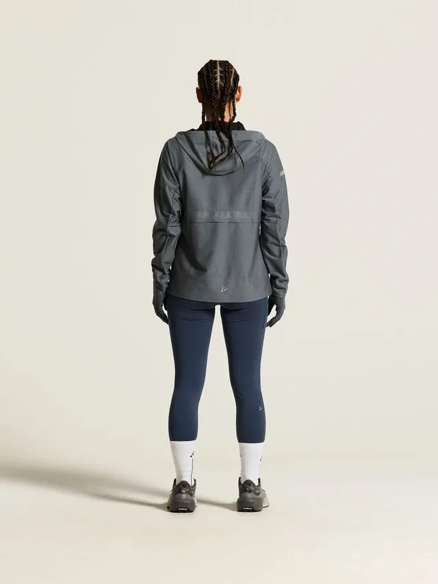 Craft Dame Jakke Pro Hydro 3 M Vanntett løpejakke-Norit/Grey 