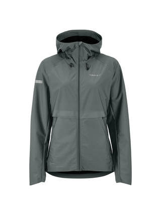 Craft Dame Jakke Pro Hydro 3 Vanntett løpejakke-Norit/Grey