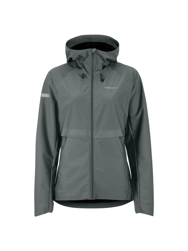 Craft Dame Jakke Pro Hydro 3 M Vanntett løpejakke-Norit/Grey 