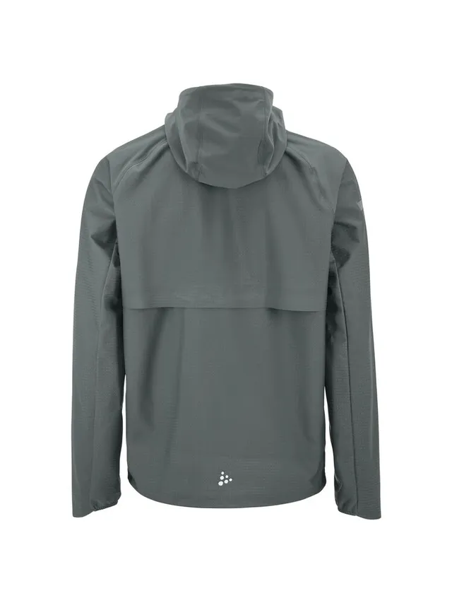Craft Herre Jakke Pro Hydro 3 M Vanntett løpejakke-Norit/Grey 