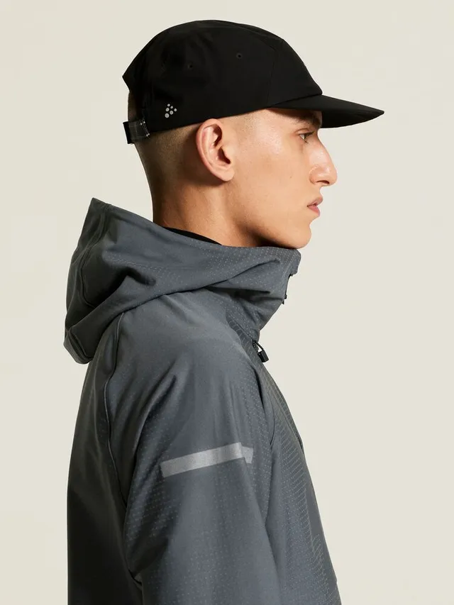 Craft Herre Jakke Pro Hydro 3 M Vanntett løpejakke-Norit/Grey 