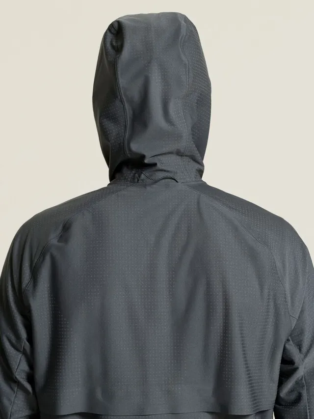 Craft Herre Jakke Pro Hydro 3 M Vanntett løpejakke-Norit/Grey 