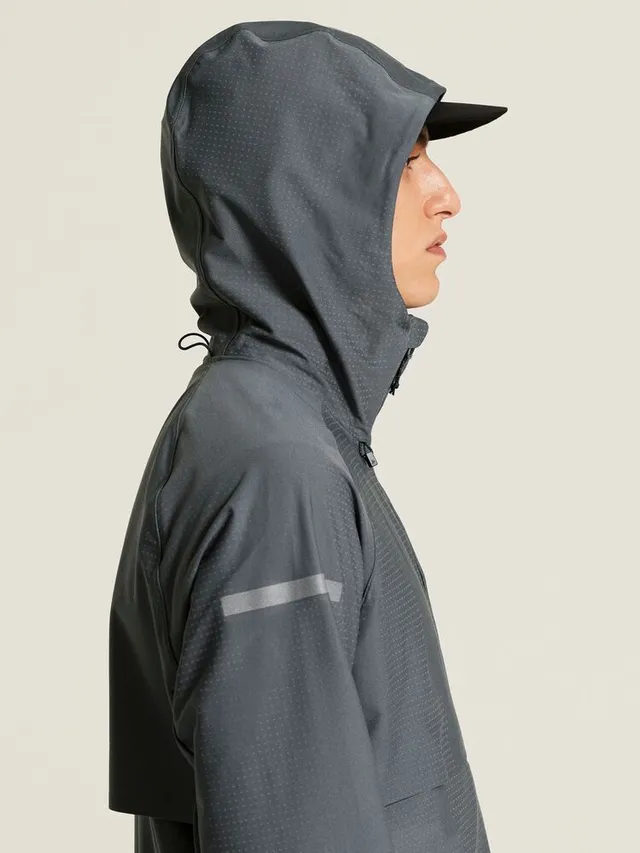 Craft Herre Jakke Pro Hydro 3 M Vanntett løpejakke-Norit/Grey 