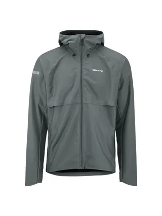 Craft Herre Jakke Pro Hydro 3 Vanntett løpejakke-Norit/Grey