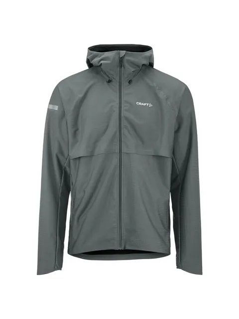 Craft Herre Jakke Pro Hydro 3 Vanntett løpejakke-Norit/Grey