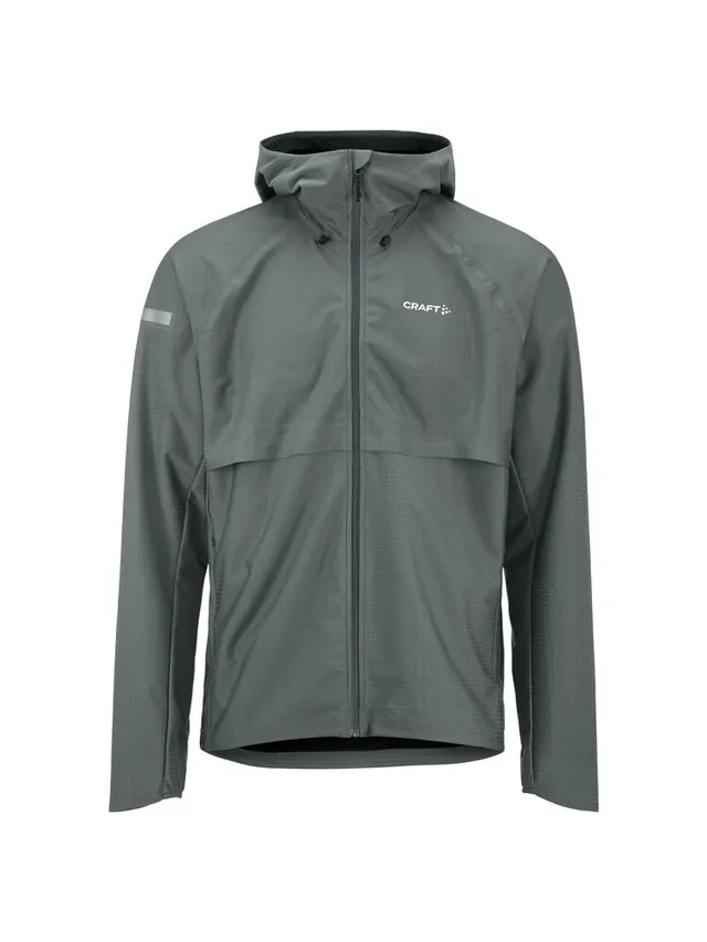 Craft Herre Jakke Pro Hydro 3 M Vanntett løpejakke-Norit/Grey 
