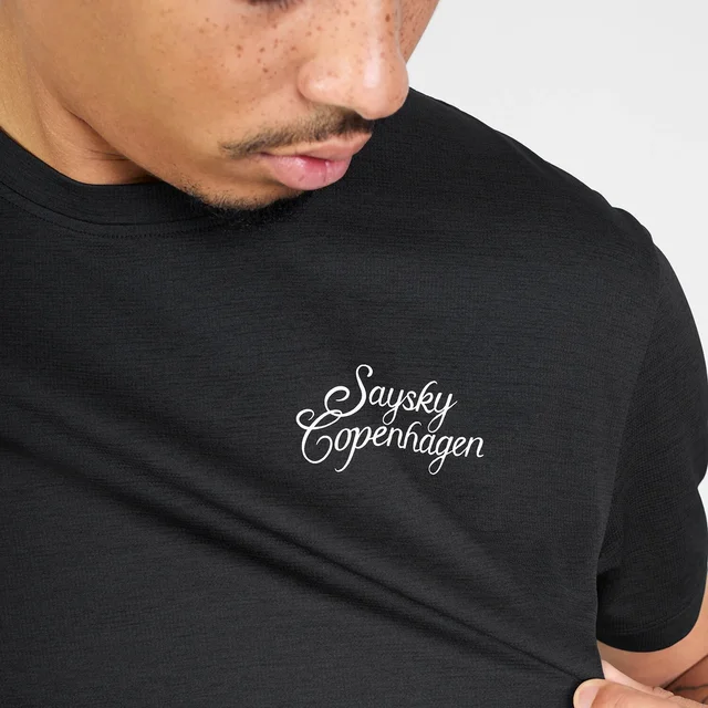 SAYSKY Trøye SS Statement Combat Pro M Maksimal ytelse, minimal vekt-BLACK 