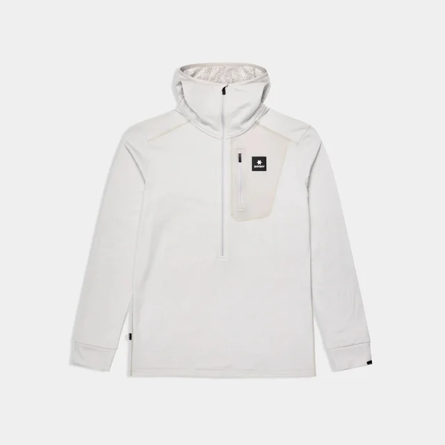 SAYSKY M Trøye Combat Half Zip Fleece L Trening på kjølige dager-GREY 