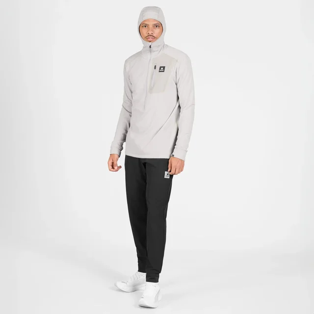SAYSKY M Trøye Combat Half Zip Fleece L Trening på kjølige dager-GREY 