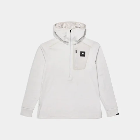 SAYSKY W Trøye LS Combat HZ Fleece Teknisk komfort for kalde løpeturer-GREY