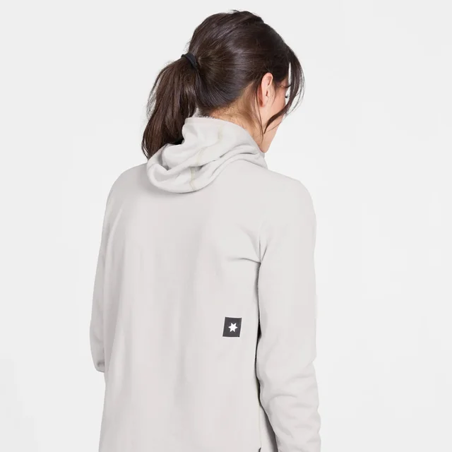 SAYSKY W Trøye LS Combat HZ Fleece S Teknisk komfort for kalde løpeturer-GREY 