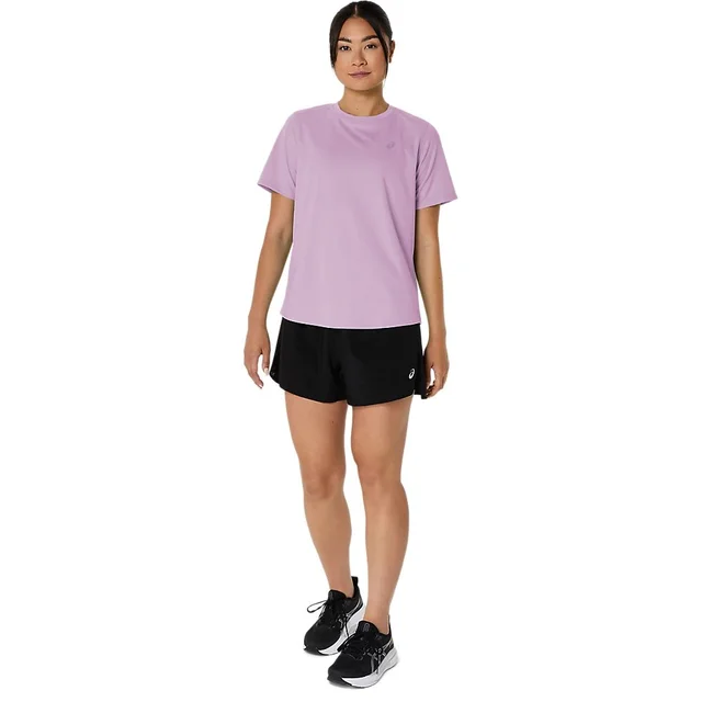 Asics Dame Trøye SS Core M Lett og funksjonell treningstrøye -LILAC 