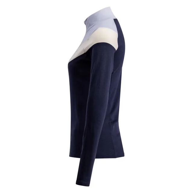 Swix W Trøye HZ Polaris Baselayer M Myk merinoull for kalde dager-Dark navy 