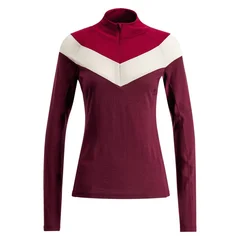 Swix W Trøye HZ Polaris Baselayer M Myk merinoull for kalde dager-Cherry
