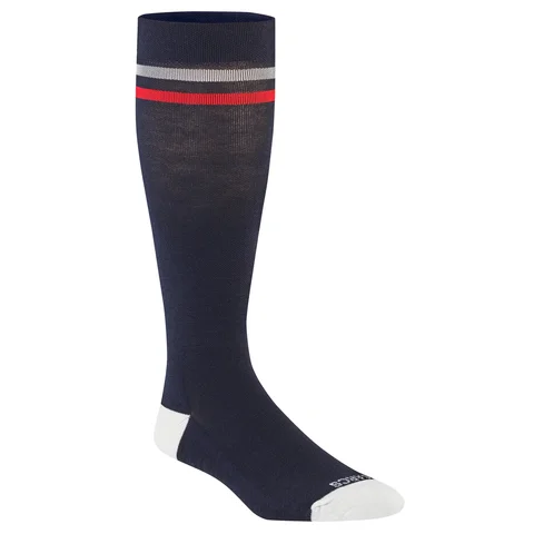 Les Arcs Sokker Fernande Long Lange skisokker med god passform-Navy