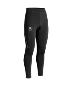 Dæhlie Herre Tights Tech Wool XL Perfekt for kjølige treningsøkter-Black