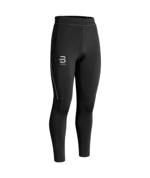 Dæhlie Herre Tights Tech Wool Perfekt for kjølige treningsøkter-Black