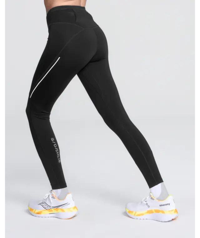 Dæhlie Dame Tights Tech Wool L Perfekt for kjølige treningsøkter-Black 