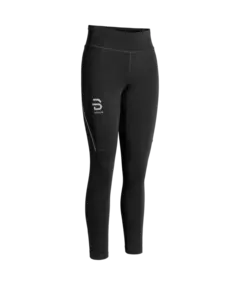 Dæhlie Dame Tights Tech Wool L Perfekt for kjølige treningsøkter-Black