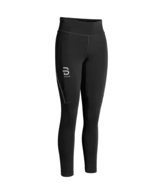 Dæhlie Dame Tights Tech Wool Perfekt for kjølige treningsøkter-Black