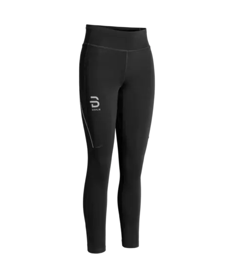 Dæhlie Dame Tights Tech Wool Perfekt for kjølige treningsøkter-Black