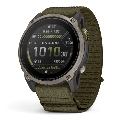 Garmin Enduro 4 Multisportklokke GPS-klokken for ultraløpere og eventyrer