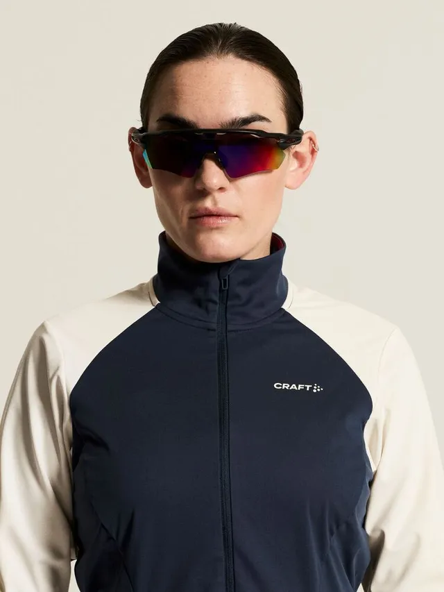 Craft Dame Jakke Pro Nordic Race 2 M Lett langrennsjakke-Night/White 