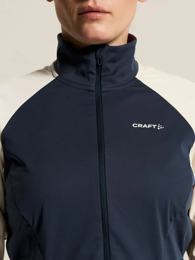 Craft Dame Jakke Pro Nordic Race 2 M Lett langrennsjakke-Night/White 