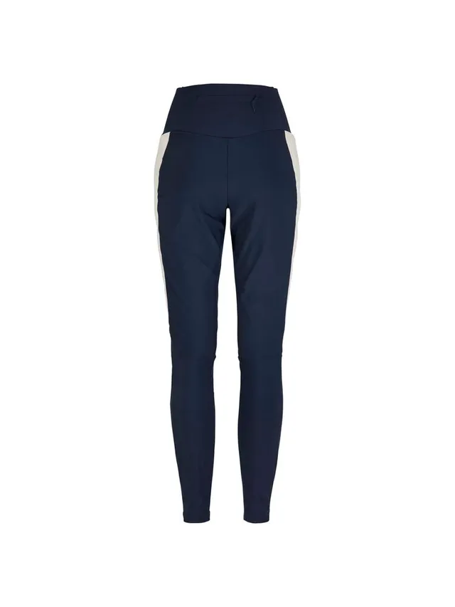 Craft Dame Pursuit Tights 2 M Varm tights for rolige skiturer-Tofu/Blu 