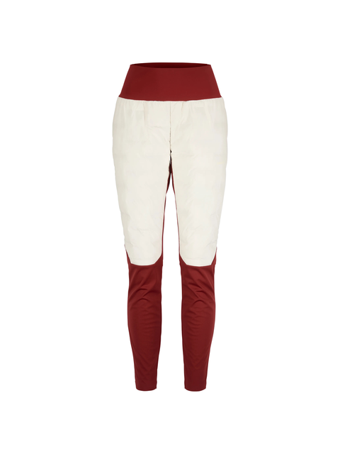 Craft Dame Pursuit Tights 2 Varm tights for rolige skiturer-Tofu/Red