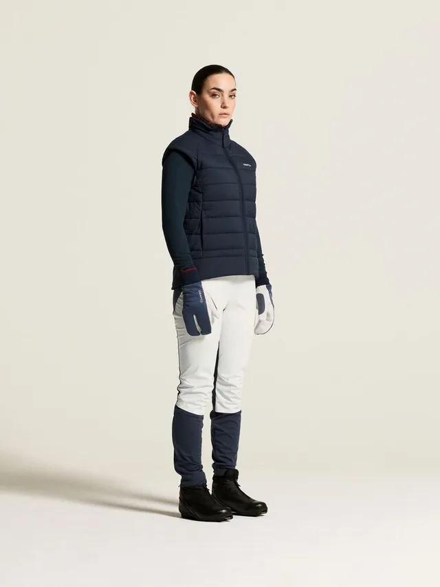 Craft Dame Vest Nordic Thermal S Varm treningsvest for kalde dager-Night 